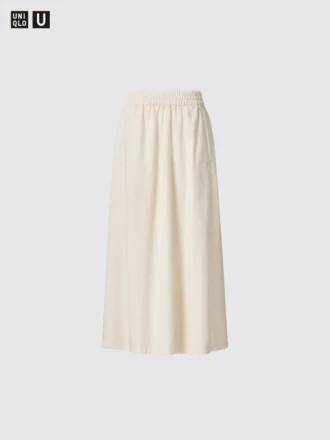 Falda vaquera cómoda para mujer