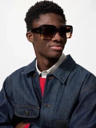 Gafas de sol cuadradas grandes unisex
