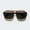 Gafas de sol unisex con doble puente Gafas de sol unisex con doble puente