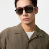Gafas de sol unisex con doble puente Gafas de sol unisex con doble puente