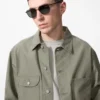 Gafas de sol unisex con doble puente metálico Gafas de sol unisex con doble puente metálico
