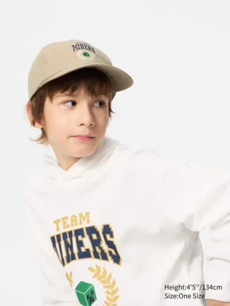 Gorra infantil Minecraft con protección UV