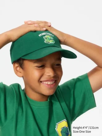 Gorra infantil Minecraft con protección UV