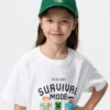 Gorra infantil Minecraft con protección UV Gorra infantil Minecraft con protección UV