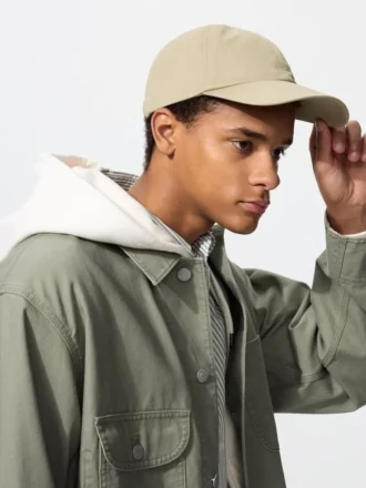Gorra unisex de sarga con protección UV