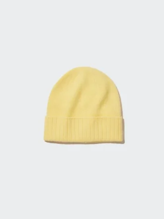 Gorro de punto de cachemira unisex