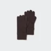 Guantes de punto de cachemira para hombre Guantes de punto de cachemira para hombre