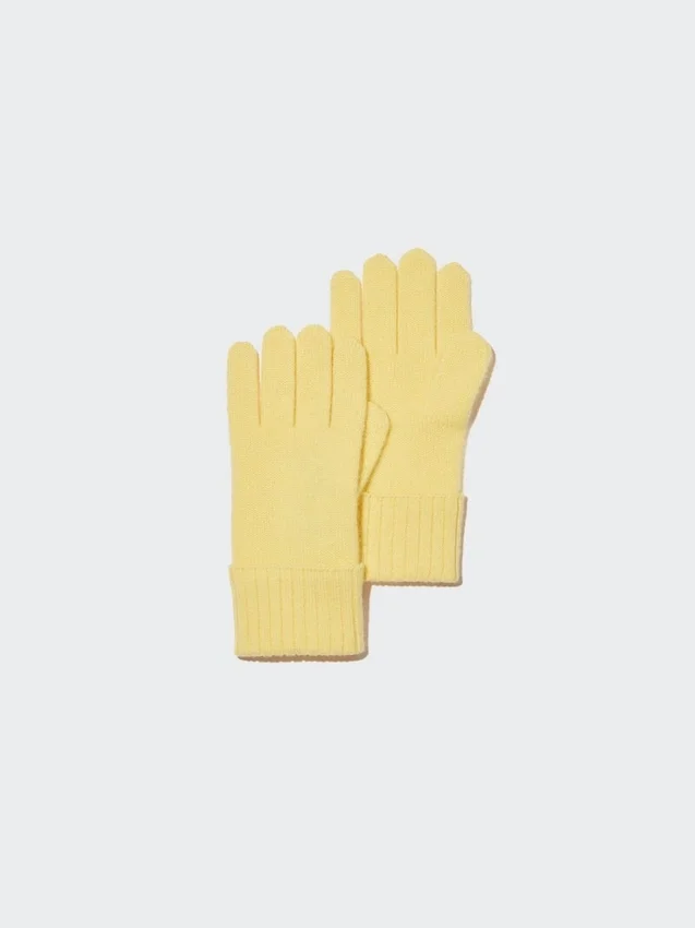 Guantes de punto de cachemira para hombre Guantes de punto de cachemira para hombre
