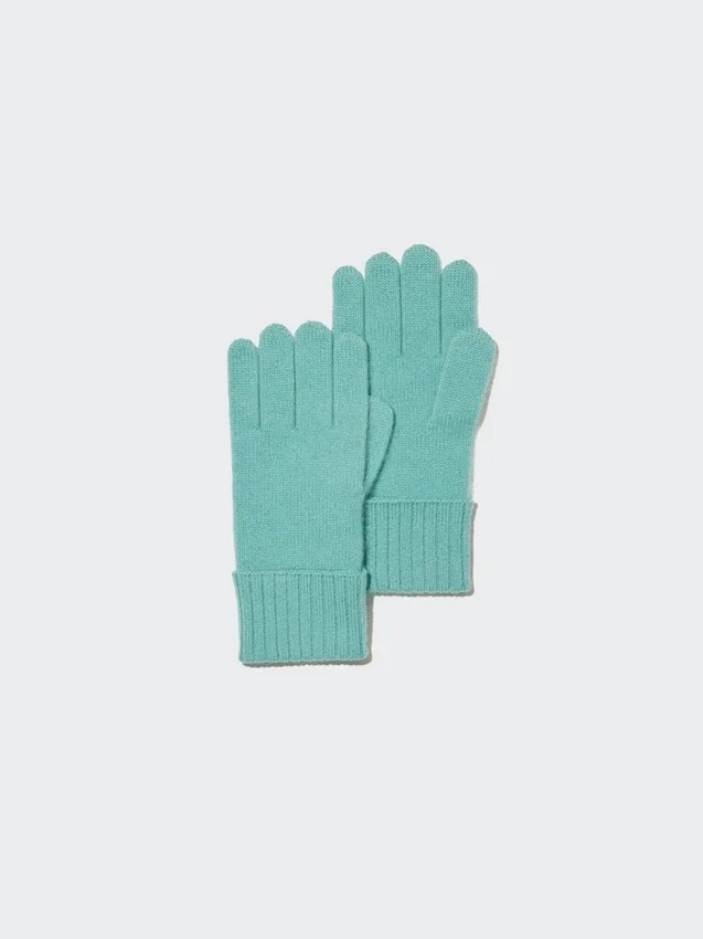 Guantes de punto de cachemira para hombre Guantes de punto de cachemira para hombre