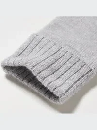 Guantes de punto de cachemira para hombre