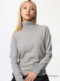 Jerséis de cachemira para mujer | Jerséis de cuello vuelto