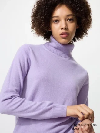 Jerséis de cachemira para mujer | Jerséis de cuello vuelto