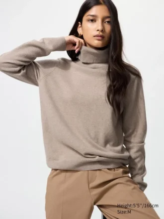 Jerséis de cachemira para mujer | Jerséis de cuello vuelto