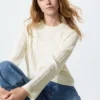 Jerséis de mujer con mini trenzado Jerséis de mujer con mini trenzado