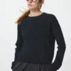 Jerséis de mujer con mini trenzado Jerséis de mujer con mini trenzado