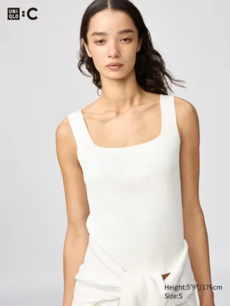 Jerséis de punto 3D Knit acanalados para mujer