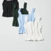 Jerséis de punto 3D Knit acanalados para mujer Jerséis de punto 3D Knit acanalados para mujer