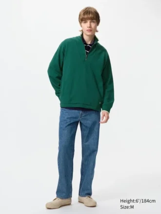 Jerséis unisex con media cremallera