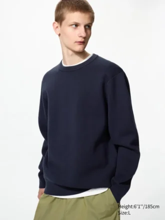 Jerséis unisex lavables con canalé milanés