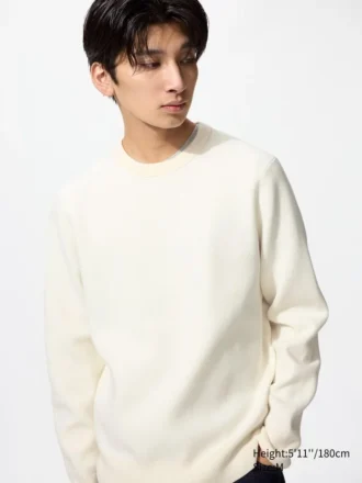 Jerséis unisex lavables con canalé milanés