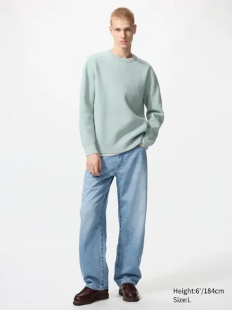 Jerséis unisex lavables con canalé milanés