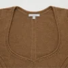 Jerséu de manga larga con volumen 3D Knit para mujer Jerséu de manga larga con volumen 3D Knit para mujer