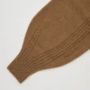 Jerséu de manga larga con volumen 3D Knit para mujer Jerséu de manga larga con volumen 3D Knit para mujer