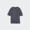 Jerséu de merino 3D Knit para mujer | Mangas cortas Jerséu de merino 3D Knit para mujer | Mangas cortas