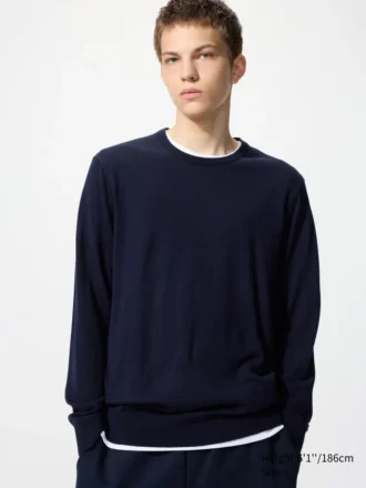 Jerséu de merino para hombre