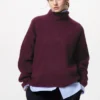 Jerséu de mujer de Souffle Yarn | Cuello alto