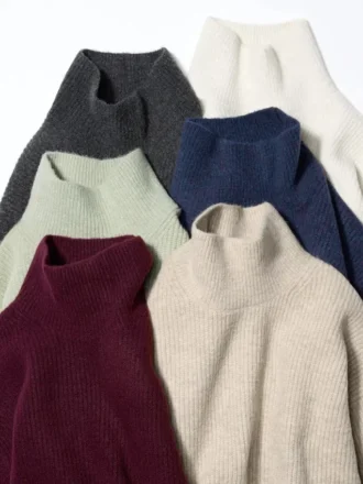 Jerséu de mujer de Souffle Yarn | Cuello alto