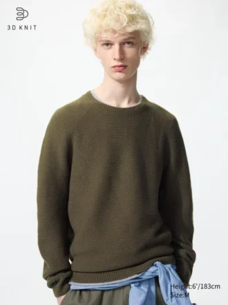 Jerséu unisex 3D Knit lavável