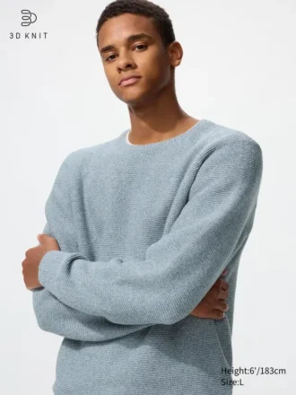 Jerséu unisex 3D Knit lavável