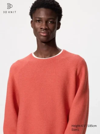 Jerséu unisex 3D Knit lavável
