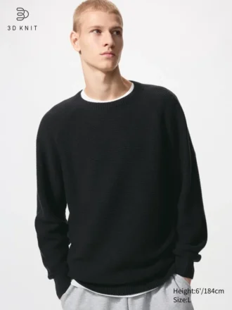 Jerséu unisex 3D Knit lavável