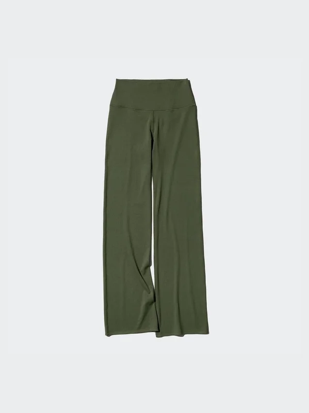Leggings acampanados Ultra Stretch AIRism con protección UV para mujer Leggings acampanados Ultra Stretch AIRism con protección UV para mujer