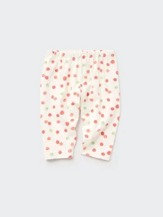Leggings cortos de corte holgado para bebé