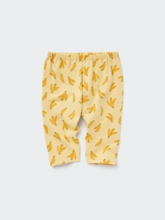 Leggings cortos de corte holgado para bebé