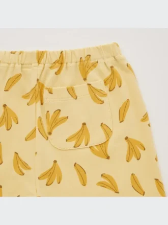 Leggings cortos de corte holgado para bebé