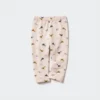 Leggings estampados de felpa para bebés Leggings estampados de felpa para bebés