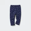 Leggings estampados de felpa para bebés Leggings estampados de felpa para bebés