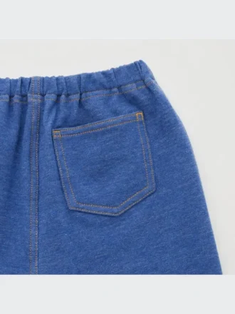 Leggings holgados para bebé | Estilo denim