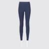 Leggings suaves con bolsillos AIRism con protección UV para mujer