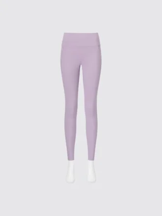 Leggings suaves con bolsillos AIRism con protección UV para mujer
