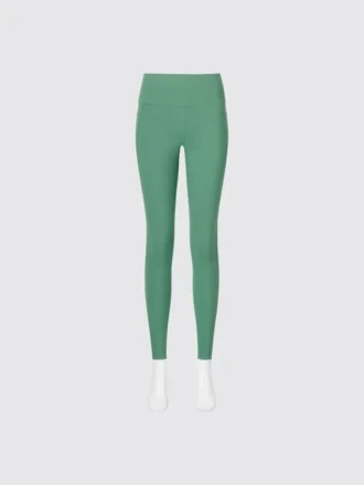 Leggings suaves con bolsillos AIRism con protección UV para mujer