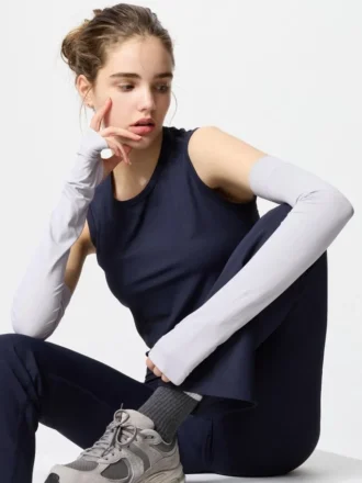 Manguitos sin costuras unisex con protección UV