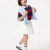 Mini faldas pantalón de jersey para niña | Bordado