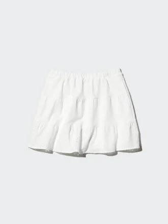 Mini faldas pantalón de jersey para niña | Bordado