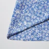 Minivestido de mujer con estampado, cuello en V y camisas de manga larga Minivestido de mujer con estampado, cuello en V y camisas de manga larga