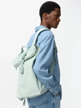 Mochila unisex con cierre enrollable